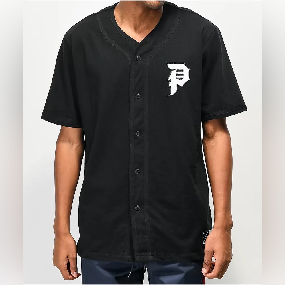 Black & White Primitive Tokyo Championship Men’s Jersey Shirt